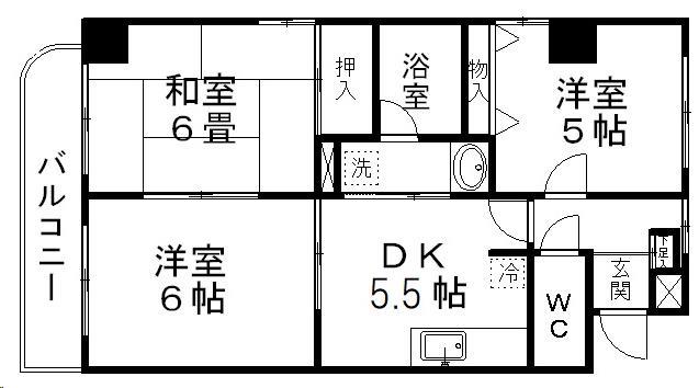 オンディーヌの間取り