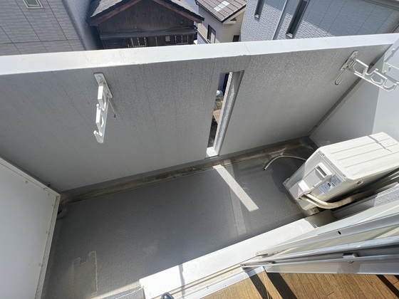 バルコニー　※別部屋の写真です