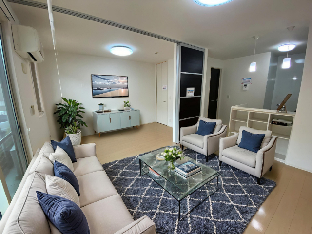 建物外観　バーチャルステージング写真