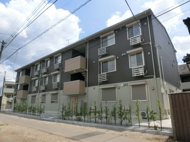 建物外観　ペットと一緒に暮らせます。