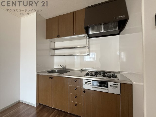 キッチン　3口コンロ！！