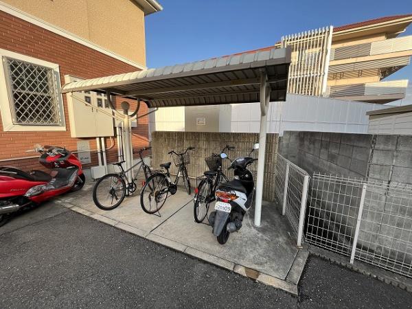その他共有部分　自転車置き場！