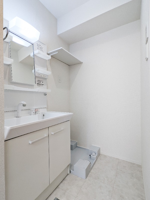 洗面設備　図面と現状に相違がある場合には現状を優先