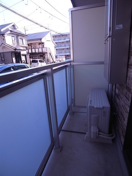 バルコニー　東向きのベランダです。