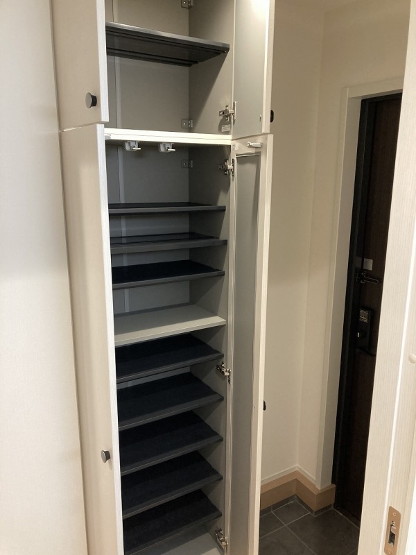 収納　十分な収納スペースがあります