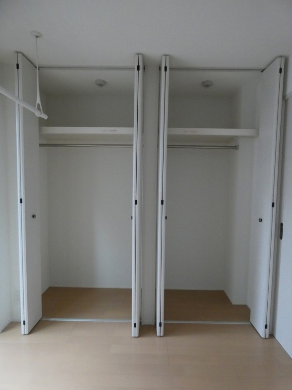 収納　十分な収納スペースがあります