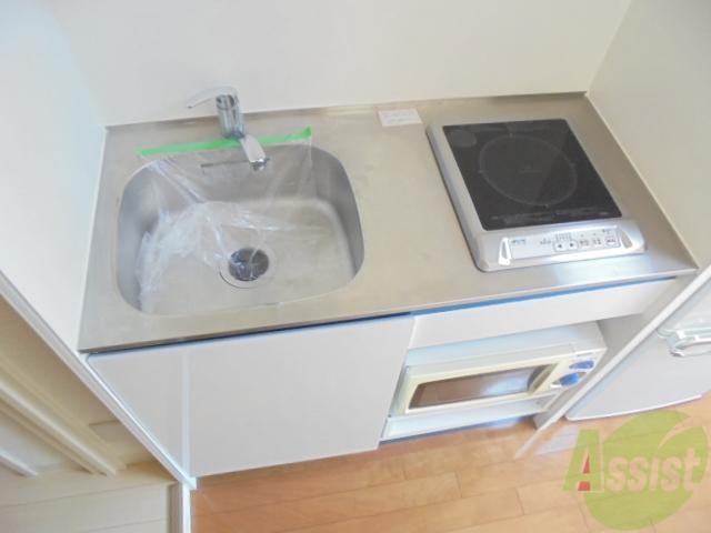 キッチン　ＩＨコンロで料理楽々