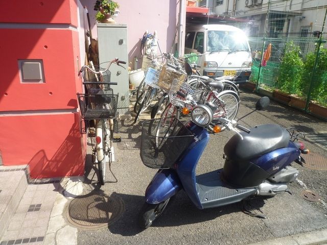 その他　自転車置けます