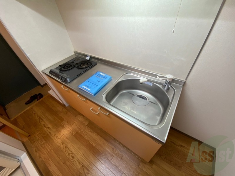 キッチン　キッチンはスペースも広々していて使いやすそうですよ！