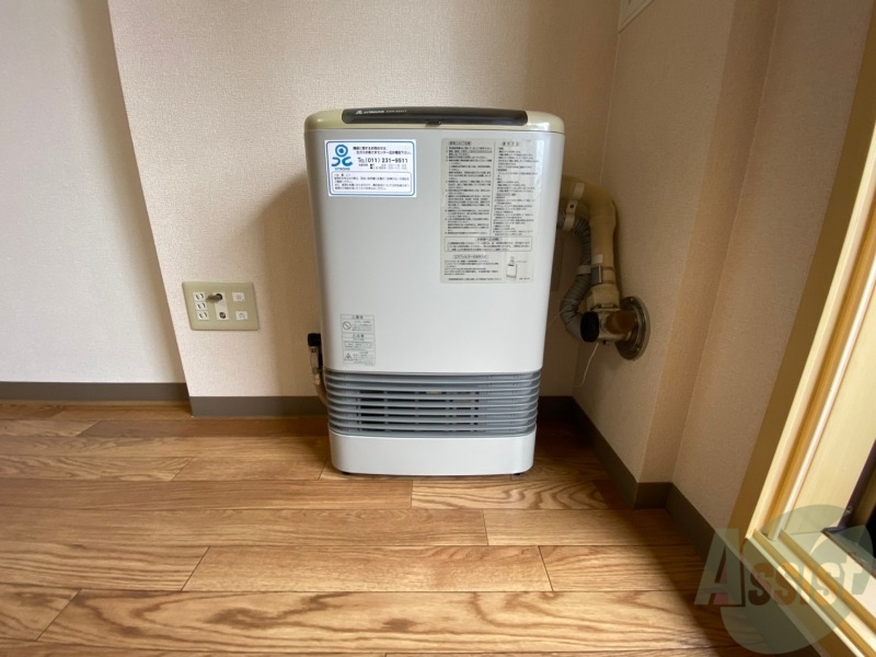 その他設備　ガス暖房です。寒い冬もこれで乗り切りましょう！