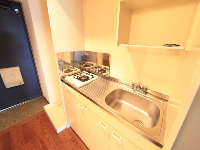 キッチン　キッチン（ガスコンロ付）調理スペースゆったり