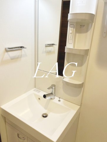 洗面設備　洗面台です。