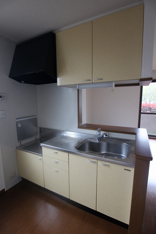 キッチン　写真は別号室です。