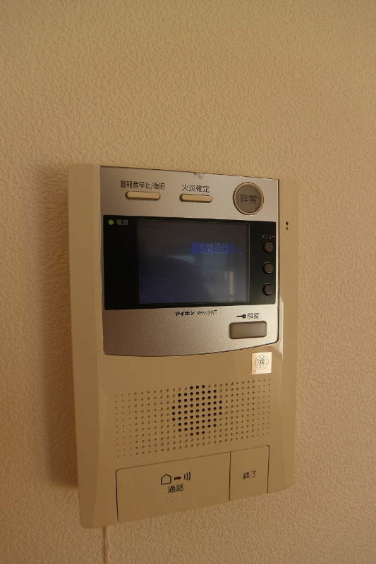 セキュリティ　※別号室の写真です。TVモニターインターフォン♪