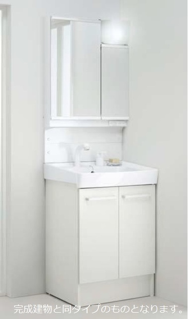 洗面設備　完成パース