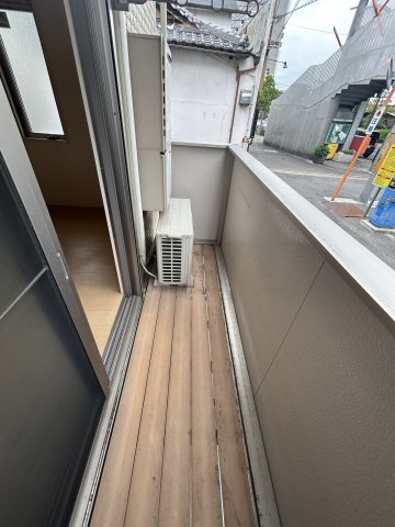 バルコニー　バルコニーがあります