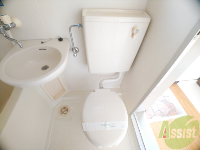 トイレ　トイレは使いやすくきれいで清潔感があります。