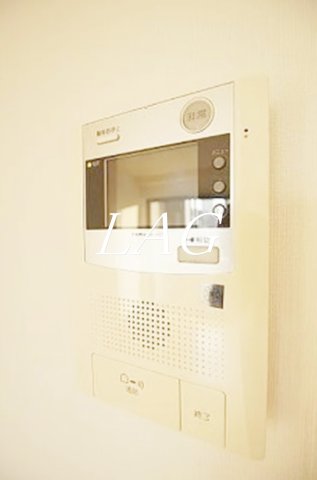 セキュリティ　モニター付きインターホンです。