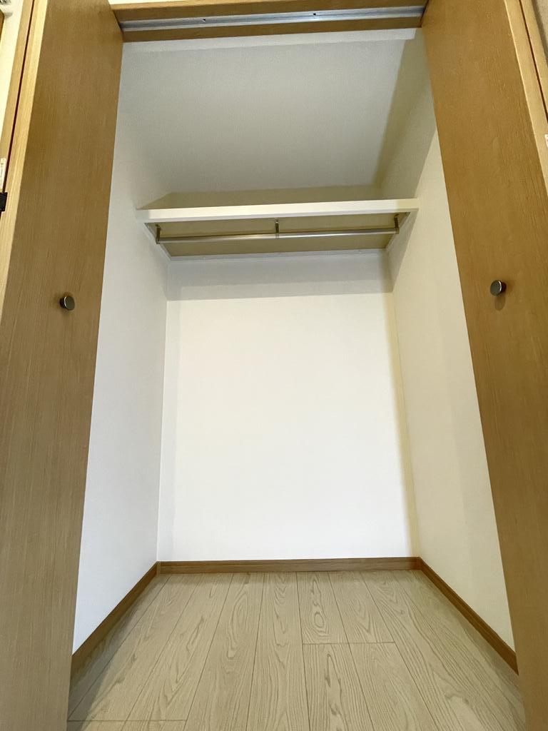 収納　便利なクローゼット♪