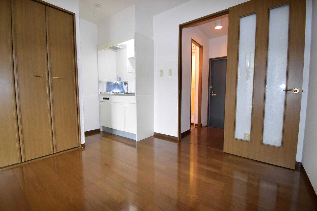 キッチン　1口コンロ付きキッチン、ガス種別は都市ガス☆（同仕様写真）