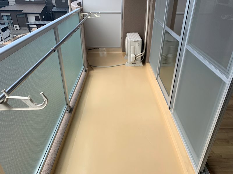 バルコニー　広々バルコニー。