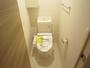 トイレ　ゆったりとした空間のトイレです