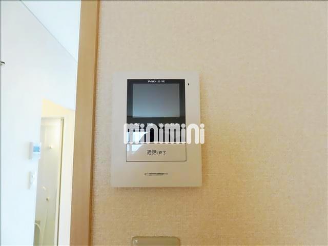 セキュリティ　テレビ付きモニターホン完備