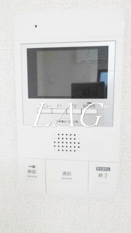 セキュリティ　モニター付きインターフォンです。