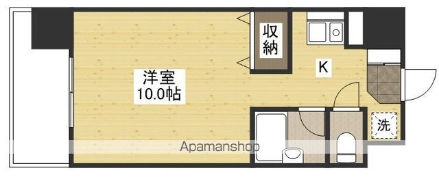 広島市南区 8階建 築31年の間取り写真