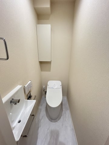 トイレ　ゆったりとした空間のトイレです