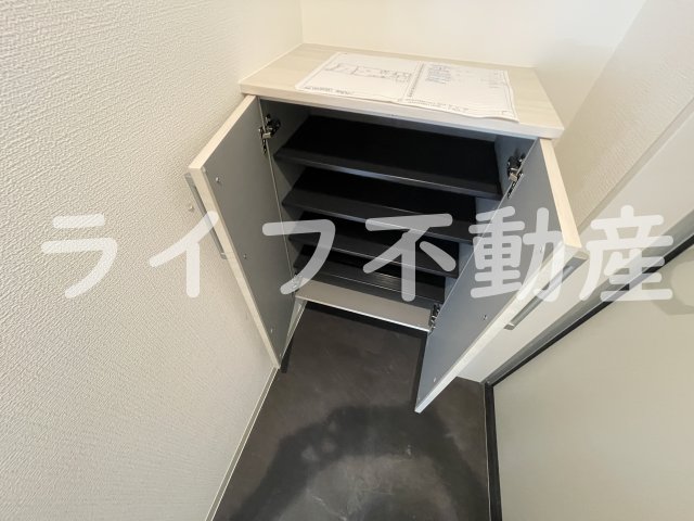 収納　収納があります