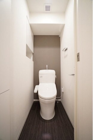 トイレ　ゆったりとした空間のトイレです