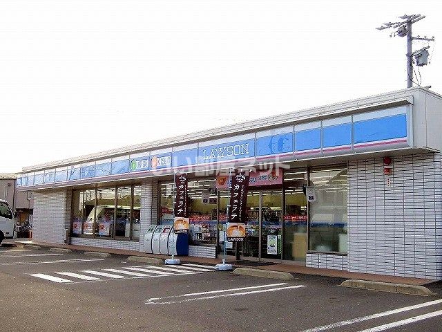 コンビニ　ローソン岐阜若福店（コンビニ）まで438m