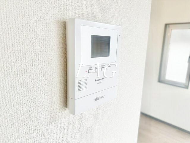 セキュリティ　モニター付インターホンです。