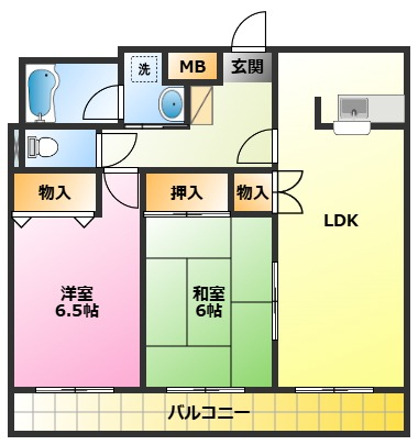 建物外観　武蔵新城駅から徒歩12分のRCマンション♪