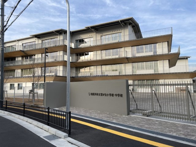 中学校　寝屋川市立望が丘中学校（中学校）まで745m