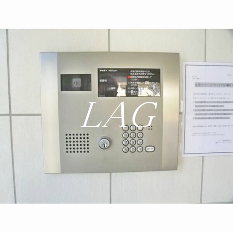 セキュリティ　オートロックです。
