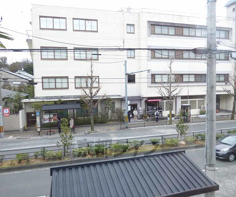 眺望　下鴨本通り沿いにあります。