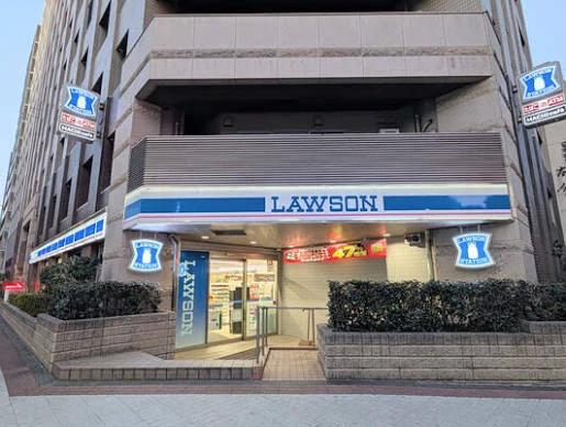 コンビニ　ローソン 馬喰町駅前店（コンビニ）まで517m