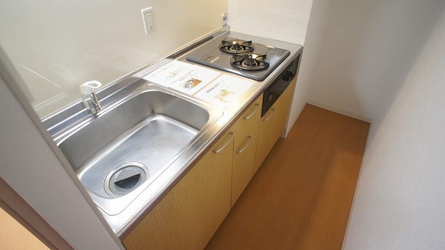 キッチン　2015年1月撮影。