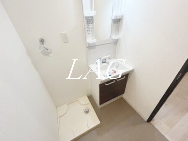 洗面設備　洗面台です。
