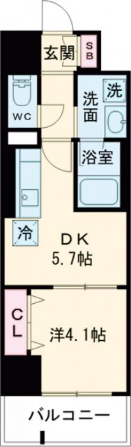 ROOTs Ryogoku-Tokyoの間取り写真
