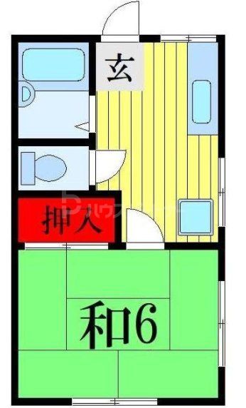 武内荘の間取り写真