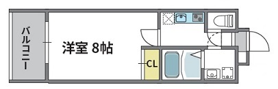ウエンズ神戸の間取り写真