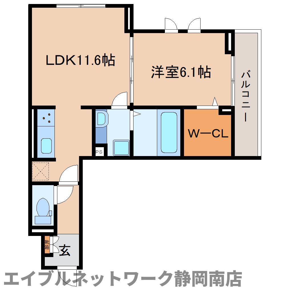 ASOU馬渕の間取り写真