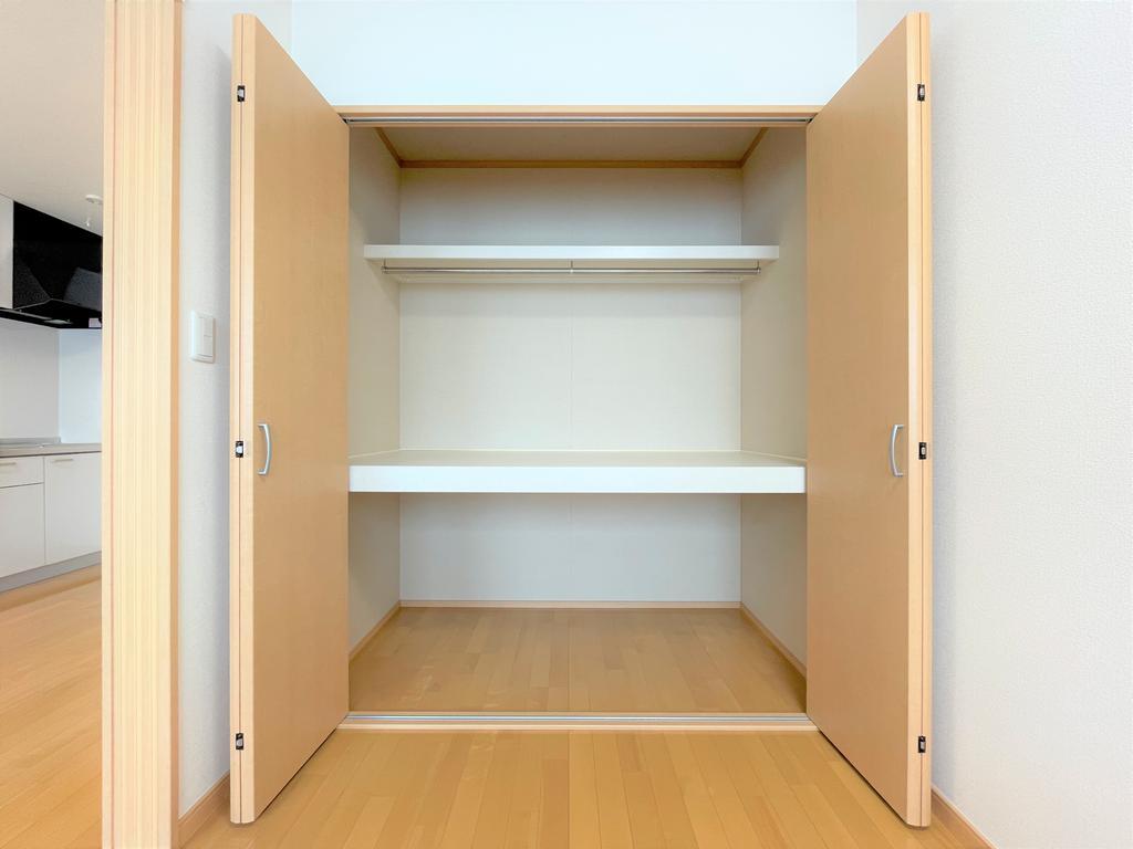 収納　※写真は同タイプの部屋になります。