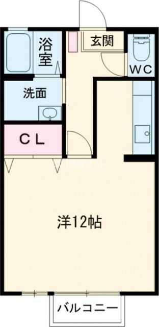 セジュール見和の間取り写真