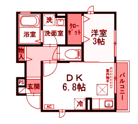 リラ大船の間取り写真