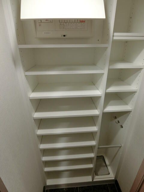 収納　収納のためのスペースです