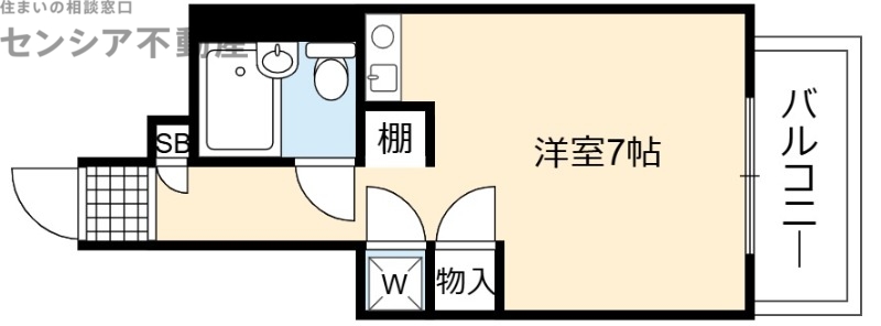 グランデール京橋の間取り写真